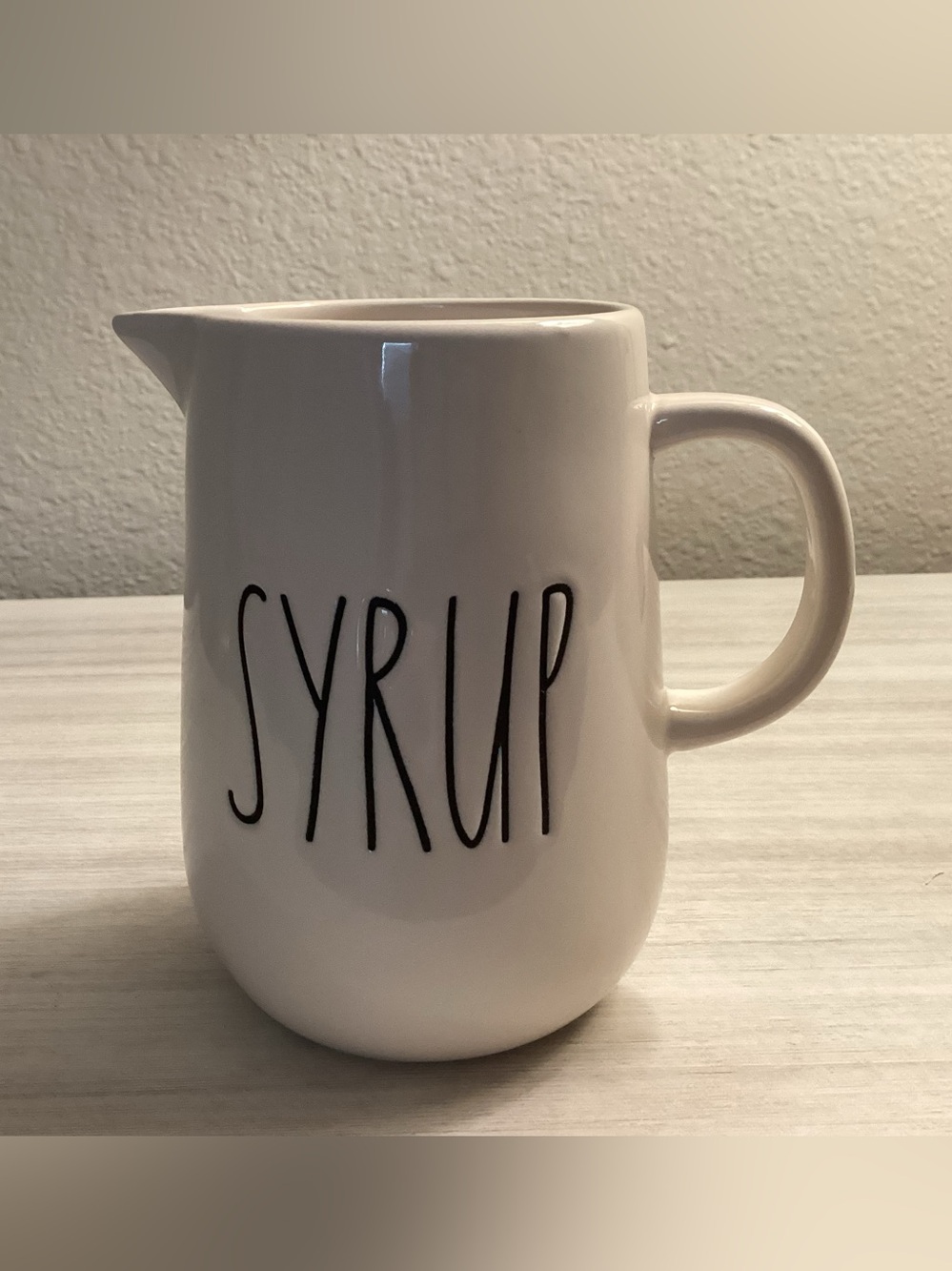 Rae Dunn “SYRUP” Pitcher Artisan Collection by Magenta. - NEW